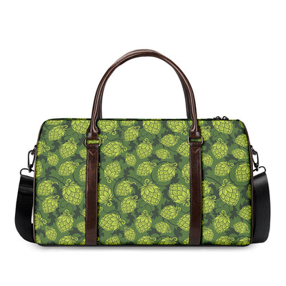 Cartoon Hop Cone Pattern Print Duffle Bag