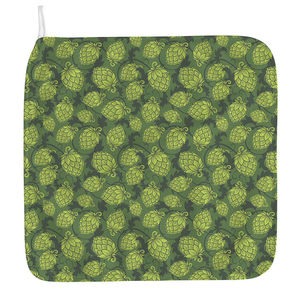 Cartoon Hop Cone Pattern Print Hand Towel