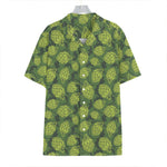 Cartoon Hop Cone Pattern Print Hawaiian Shirt