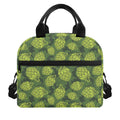 Cartoon Hop Cone Pattern Print Insulated Lunch Bag