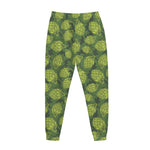 Cartoon Hop Cone Pattern Print Jogger Pants