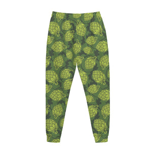 Cartoon Hop Cone Pattern Print Jogger Pants