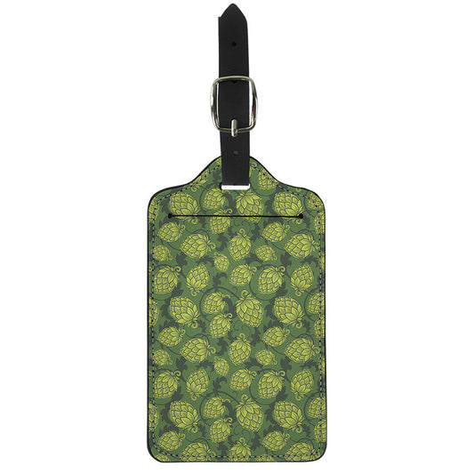 Cartoon Hop Cone Pattern Print Luggage Tag