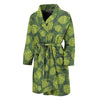 Cartoon Hop Cone Pattern Print Men's Bathrobe