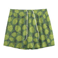 Cartoon Hop Cone Pattern Print Mesh Shorts