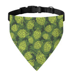 Cartoon Hop Cone Pattern Print Over The Collar Dog Bandana