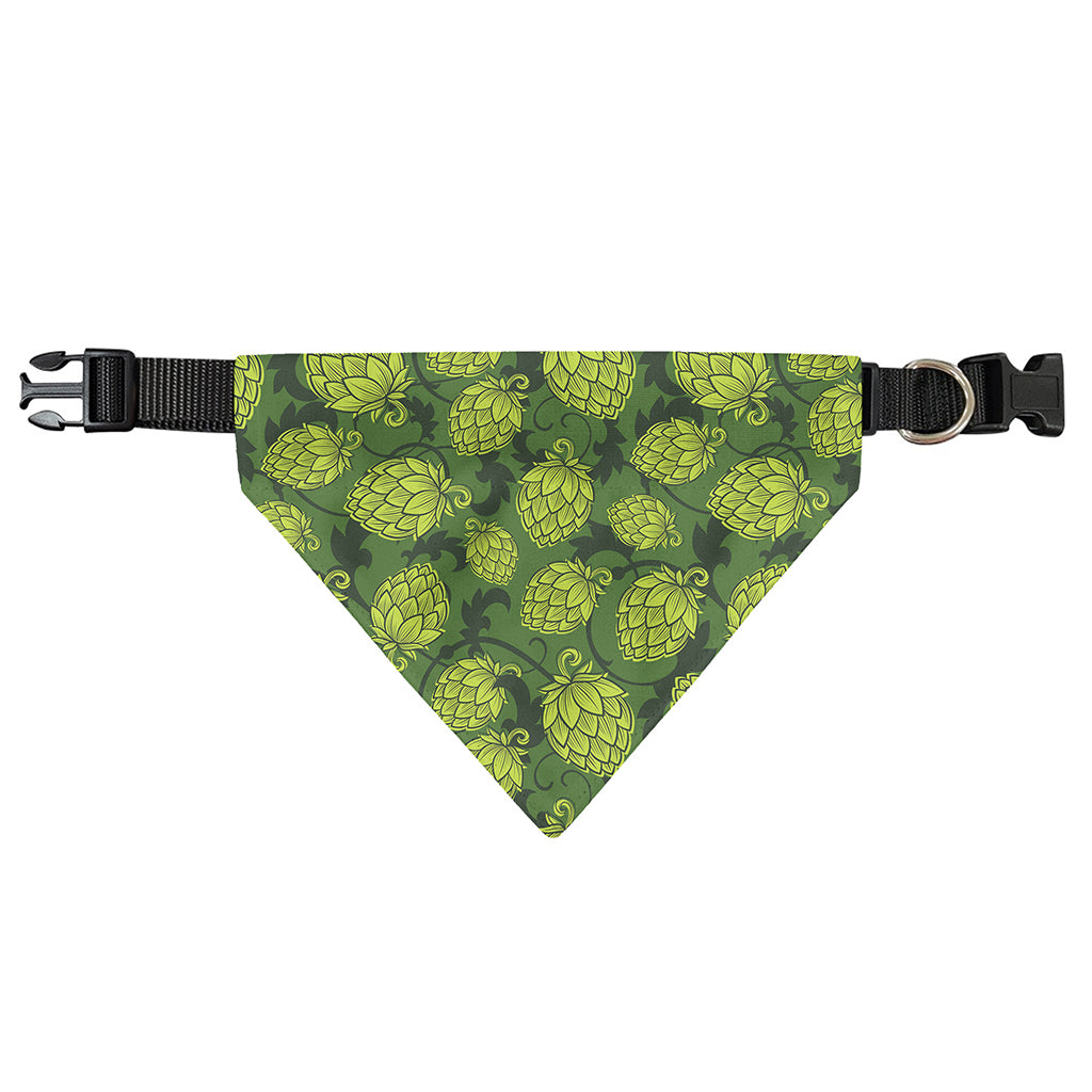 Cartoon Hop Cone Pattern Print Over The Collar Dog Bandana