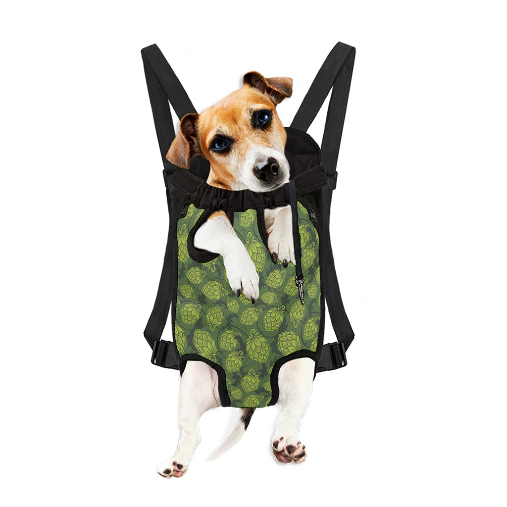 Cartoon Hop Cone Pattern Print Pet Carrier Backpack