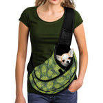 Cartoon Hop Cone Pattern Print Pet Sling Carrier
