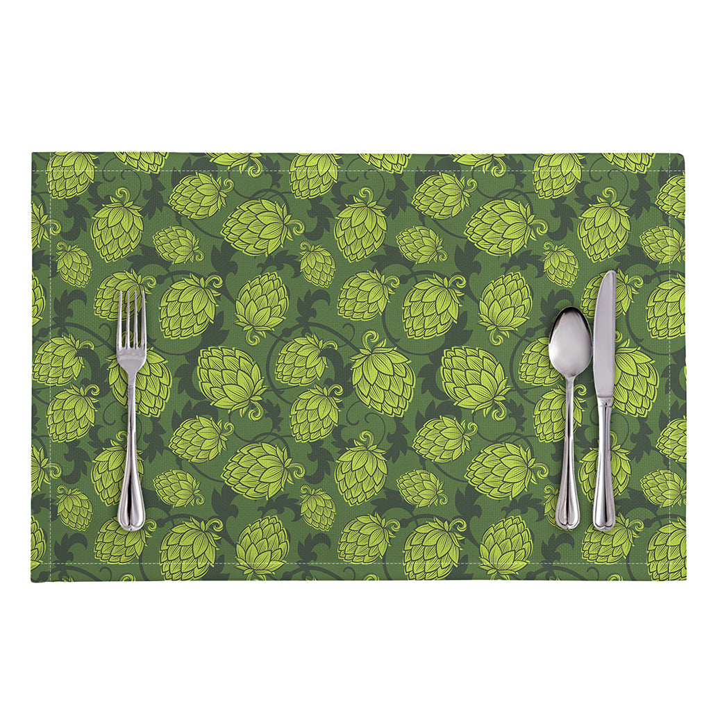 Cartoon Hop Cone Pattern Print Placemat