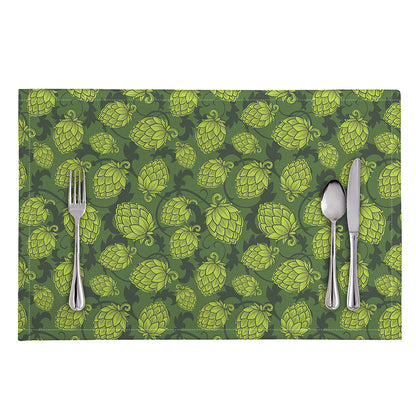 Cartoon Hop Cone Pattern Print Placemat