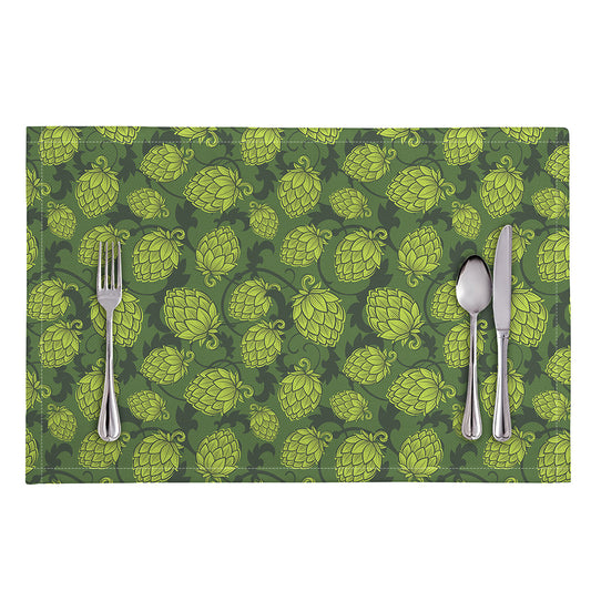 Cartoon Hop Cone Pattern Print Placemat