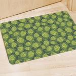 Cartoon Hop Cone Pattern Print Polyester Doormat