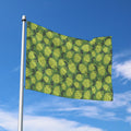 Cartoon Hop Cone Pattern Print Polyester Flag