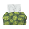 Cartoon Hop Cone Pattern Print Rectangle Tissue Box Cover
