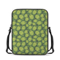 Cartoon Hop Cone Pattern Print Rectangular Crossbody Bag