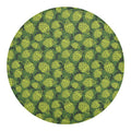 Cartoon Hop Cone Pattern Print Round Blanket