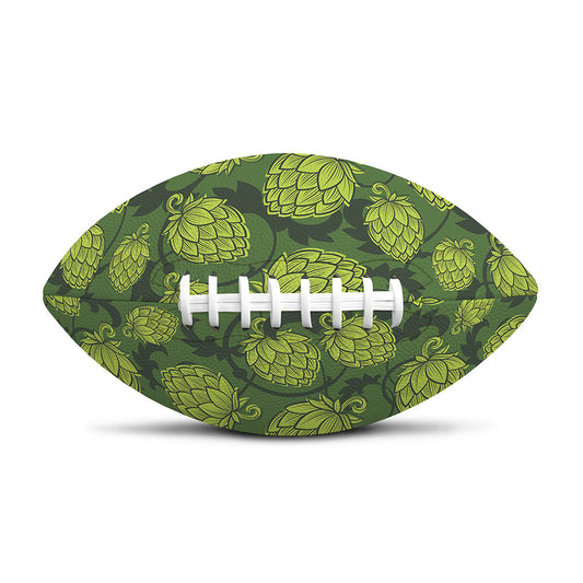 Cartoon Hop Cone Pattern Print Rugby Ball