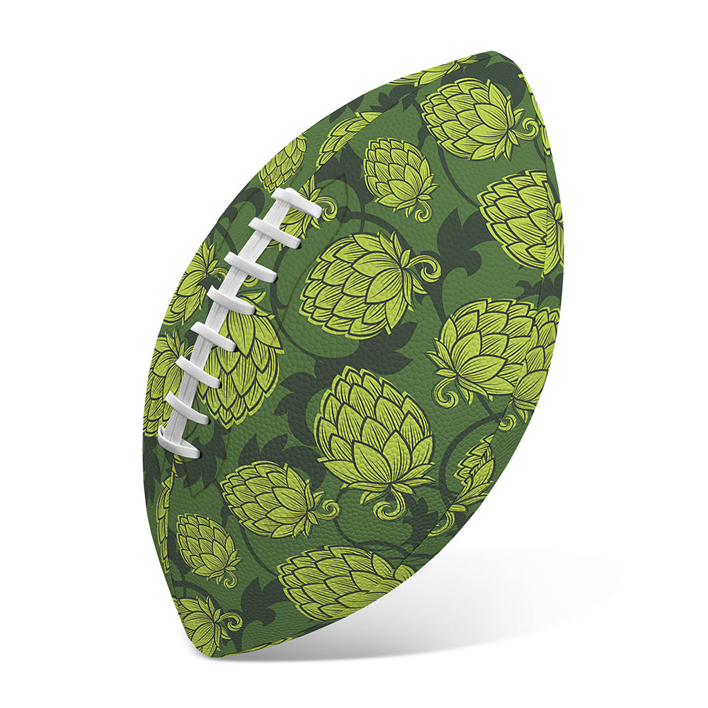 Cartoon Hop Cone Pattern Print Rugby Ball