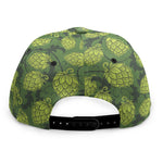 Cartoon Hop Cone Pattern Print Snapback Cap