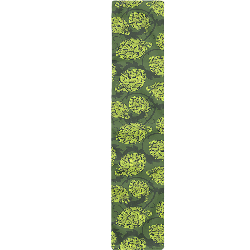 Cartoon Hop Cone Pattern Print Table Runner