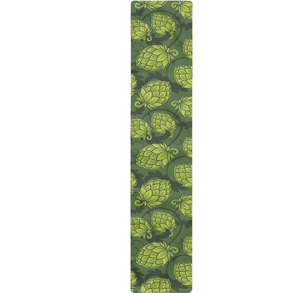 Cartoon Hop Cone Pattern Print Table Runner