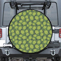 Cartoon Hop Cone Pattern Print Tire Cover