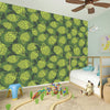 Cartoon Hop Cone Pattern Print Wall Sticker