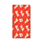 Cartoon Jack Russell Terrier Print Baby Crib Sheet