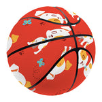 Cartoon Jack Russell Terrier Print Basketball