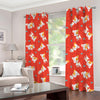 Cartoon Jack Russell Terrier Print Blackout Grommet Curtains