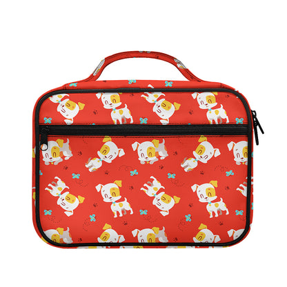 Cartoon Jack Russell Terrier Print Briefcase Bible Bag