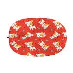 Cartoon Jack Russell Terrier Print Car Side Mirror Covers