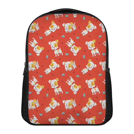 Cartoon Jack Russell Terrier Print Casual Backpack