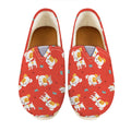 Cartoon Jack Russell Terrier Print Casual Shoes