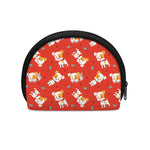 Cartoon Jack Russell Terrier Print Coin Purse