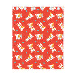 Cartoon Jack Russell Terrier Print Curtain