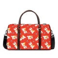 Cartoon Jack Russell Terrier Print Duffel Bag
