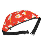 Cartoon Jack Russell Terrier Print Fanny Pack