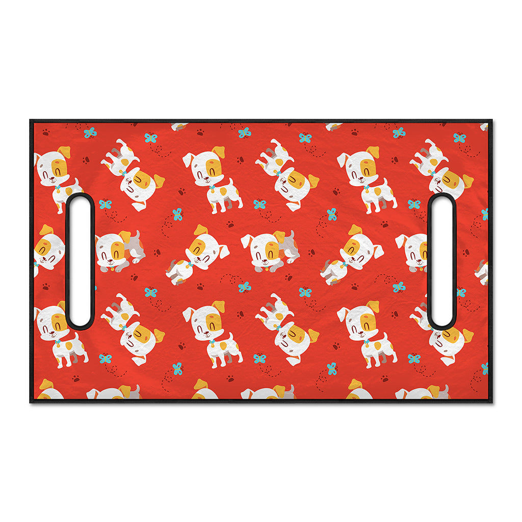 Cartoon Jack Russell Terrier Print Golf Cart Seat Cover