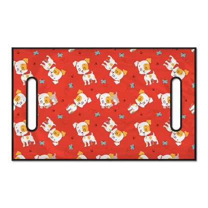 Cartoon Jack Russell Terrier Print Golf Cart Seat Cover