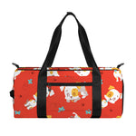 Cartoon Jack Russell Terrier Print Gym Bag