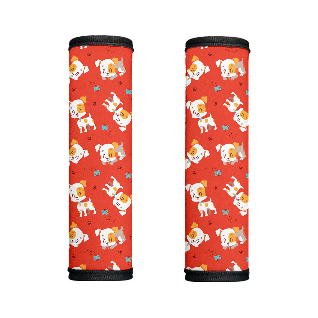 Cartoon Jack Russell Terrier Print Handle Covers