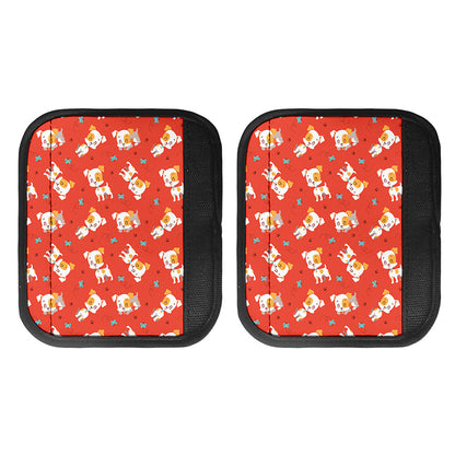 Cartoon Jack Russell Terrier Print Handle Covers