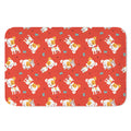 Cartoon Jack Russell Terrier Print Indoor Door Mat