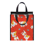 Cartoon Jack Russell Terrier Print Insulated Lunch Tote