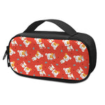 Cartoon Jack Russell Terrier Print Insulin Cooler Travel Case