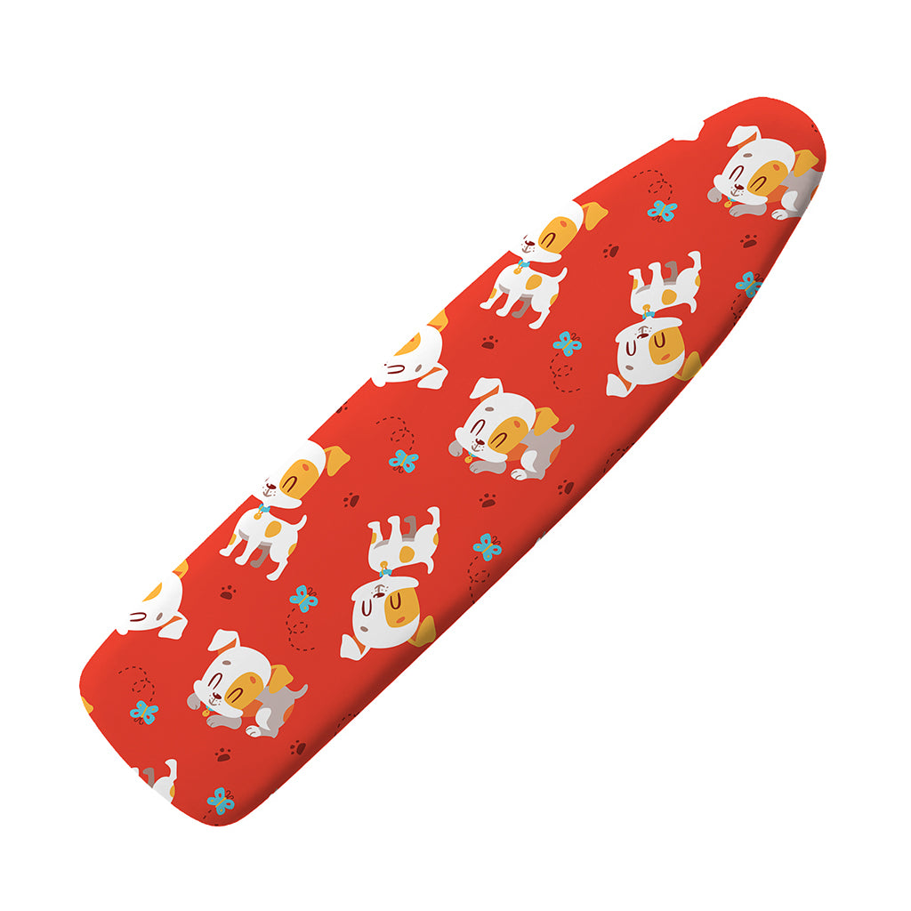 Cartoon Jack Russell Terrier Print Ironing Board Cover