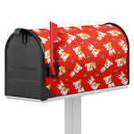 Cartoon Jack Russell Terrier Print Mailbox Cover