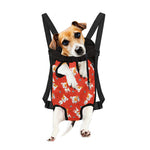 Cartoon Jack Russell Terrier Print Pet Carrier Backpack